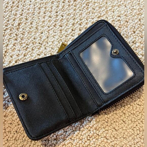 Fossil Women’s Evelyn Zip Bifold Python, Faux Leather, Grey - Picture 6 of 8